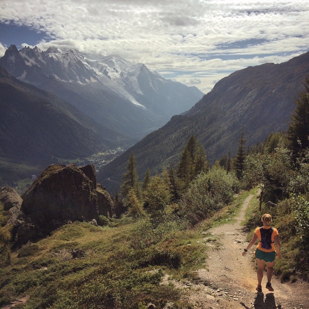 Chamonix trail running