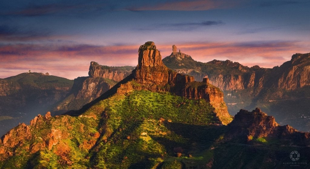 Best places for trail running in Spain - gran canaria mountain running and views