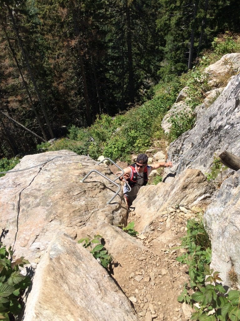 Were great during the Chamonix Vertical Kilometre