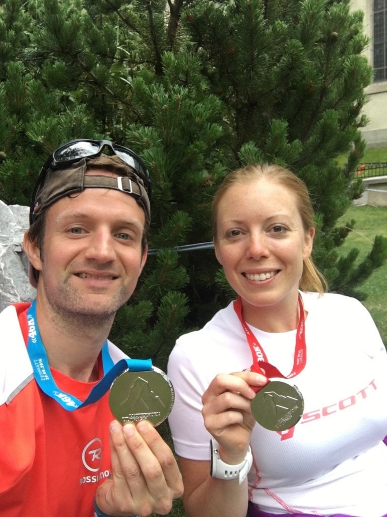 Matterhorn Ultraks finish medals