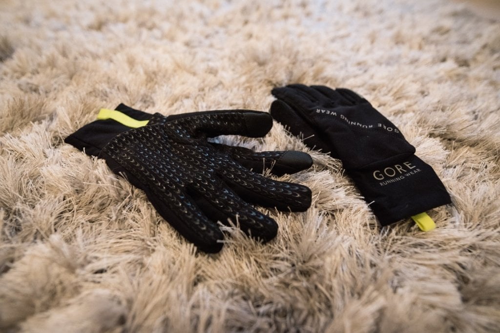 gore running wear fusion - windstopper gloves