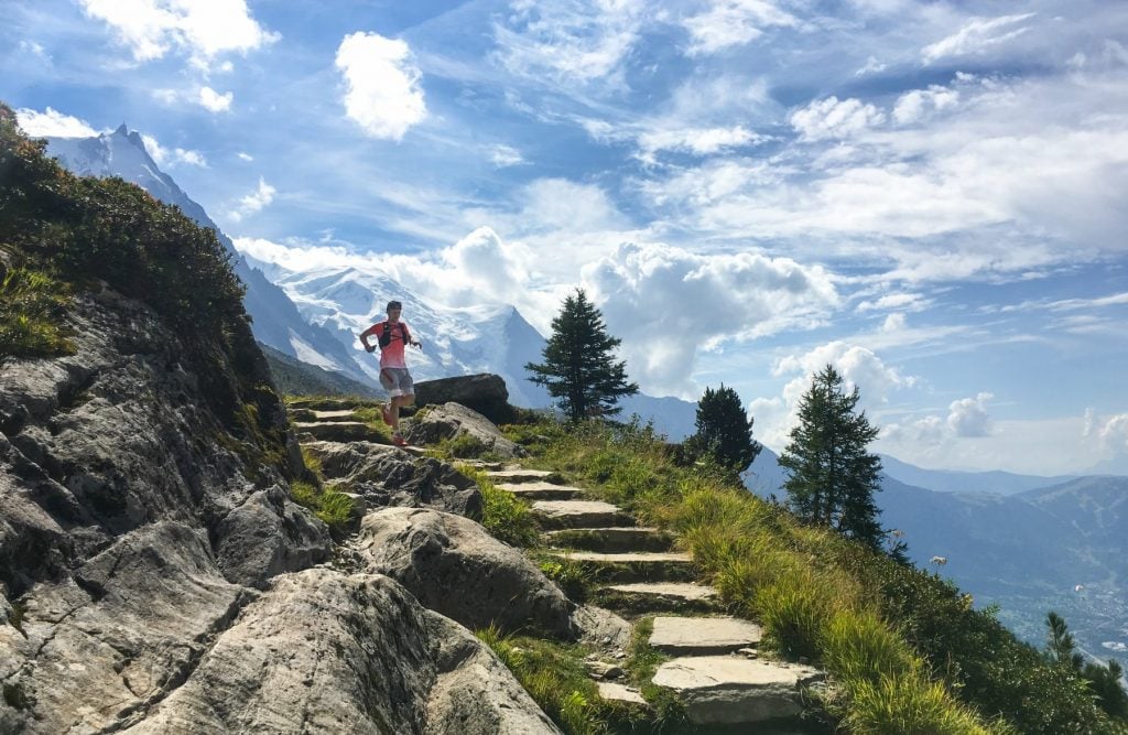 Trail running in Chamonix