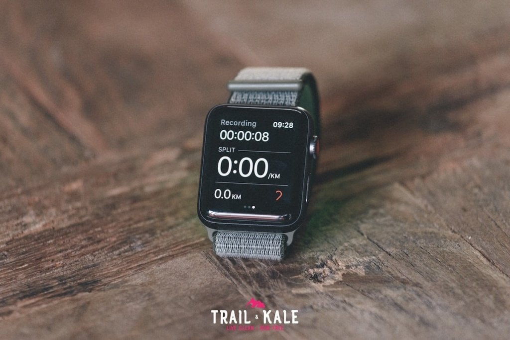 Running with the Apple Watch Series 3 and Strava - Trail & Kale