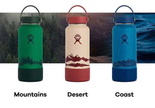 Hydro Flask Escape Collection Colorways