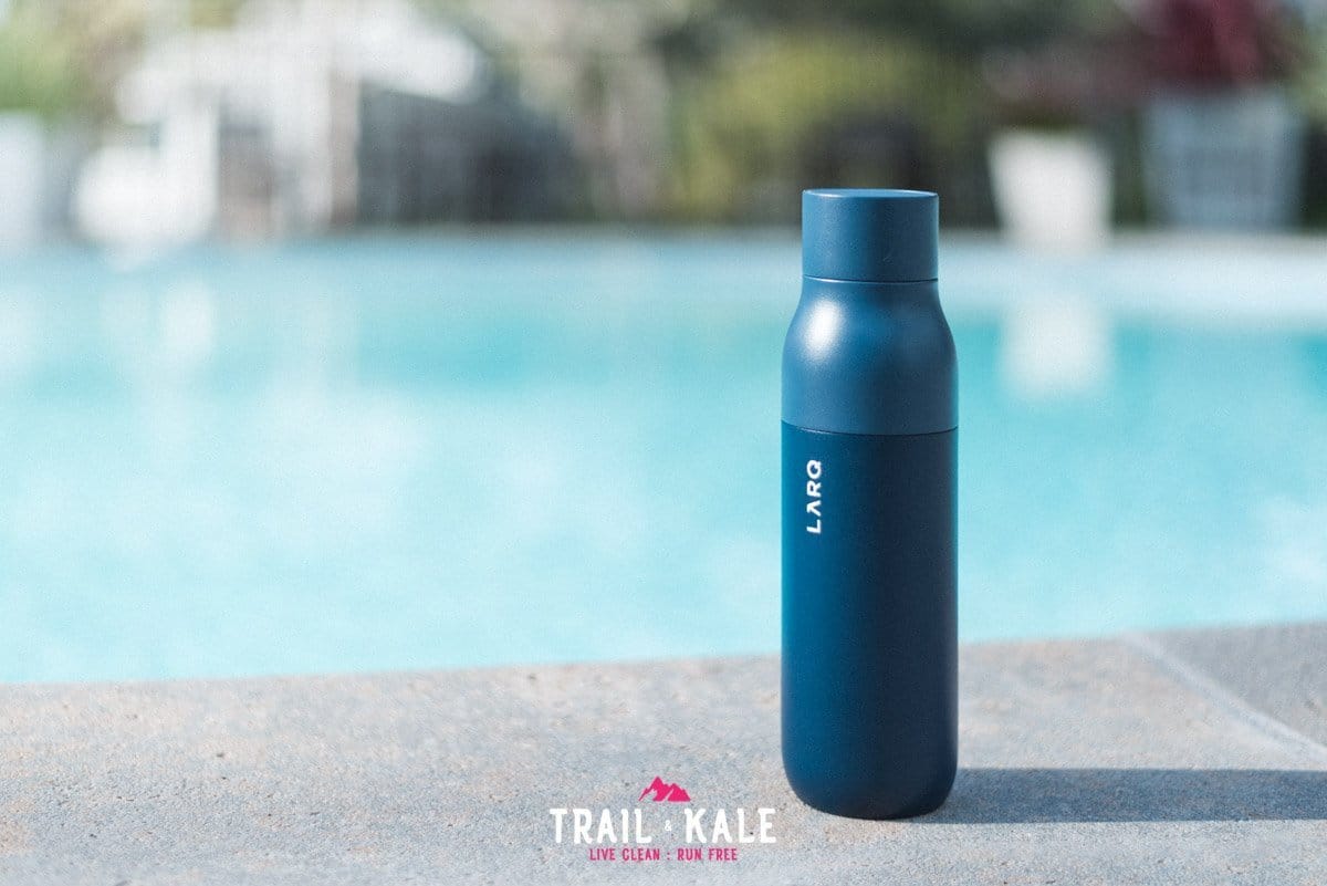 LARQ Bottle review self cleaning water bottle adventure lifestyle Trail and Kale wm 8