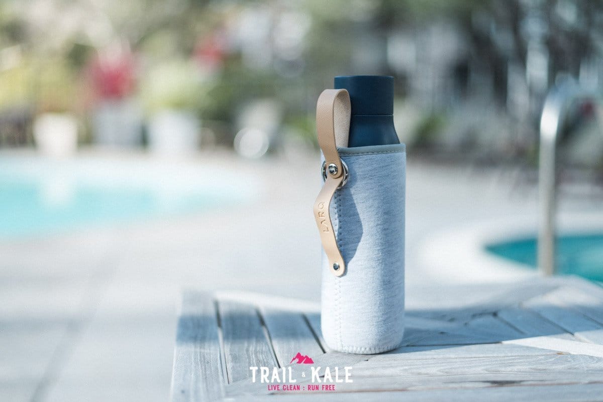 LARQ Bottle review self cleaning water bottle adventure lifestyle Trail and Kale wm 9