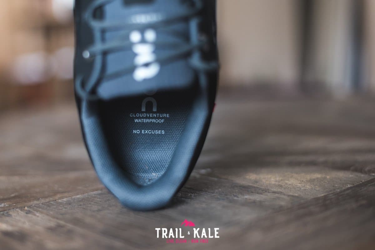 On Cloudventure Waterproof review 2019 Trail Kale trail running web wm 13