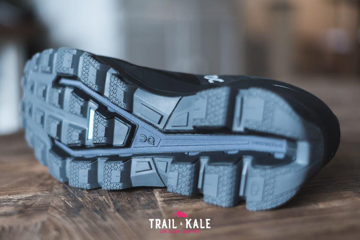 On Cloudventure Waterproof review 2019 Trail Kale trail running web wm 16