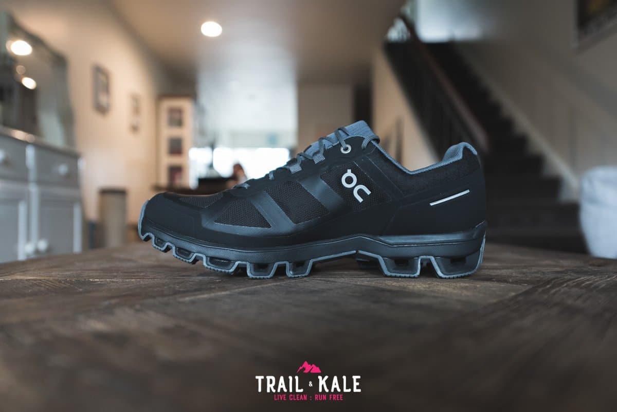 On Cloudventure Waterproof review 2019 Trail Kale trail running web wm 4