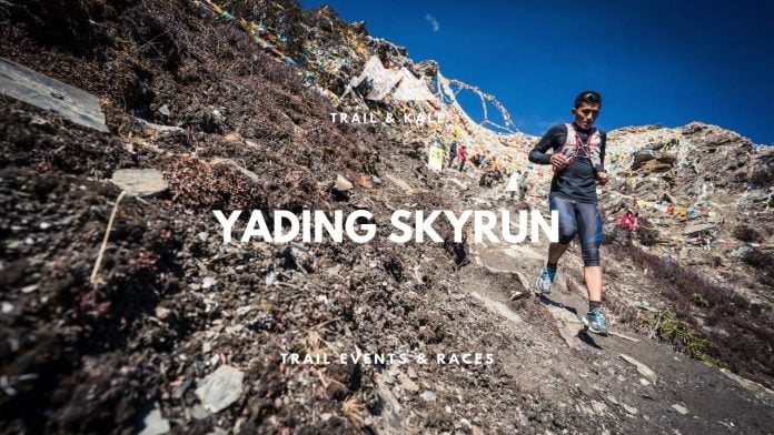 trail running races events Yading Skyrun trail and kale min