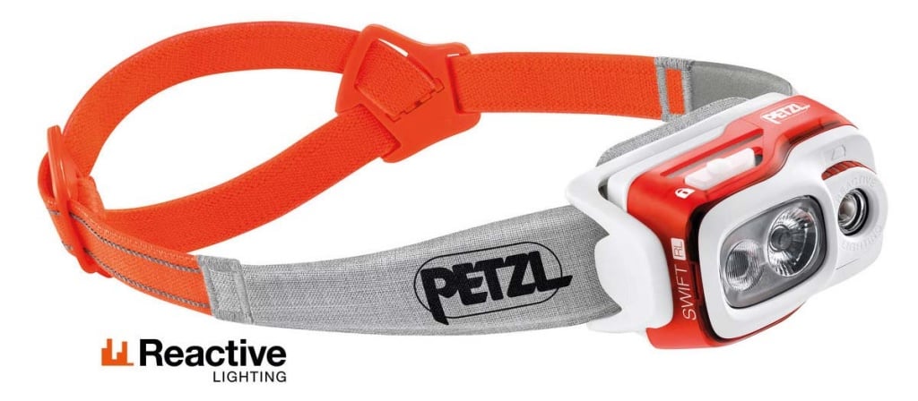 Petzl SWIFT RL best headlamps for running trail and kale
