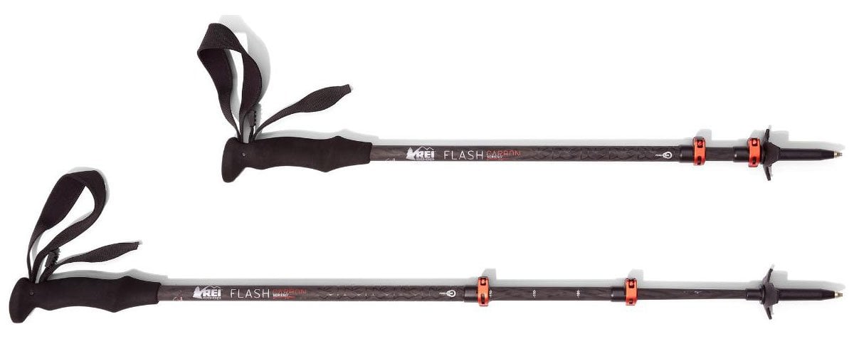 REI Co Op Flash Carbon trekking Poles best trail running poles trail and kale