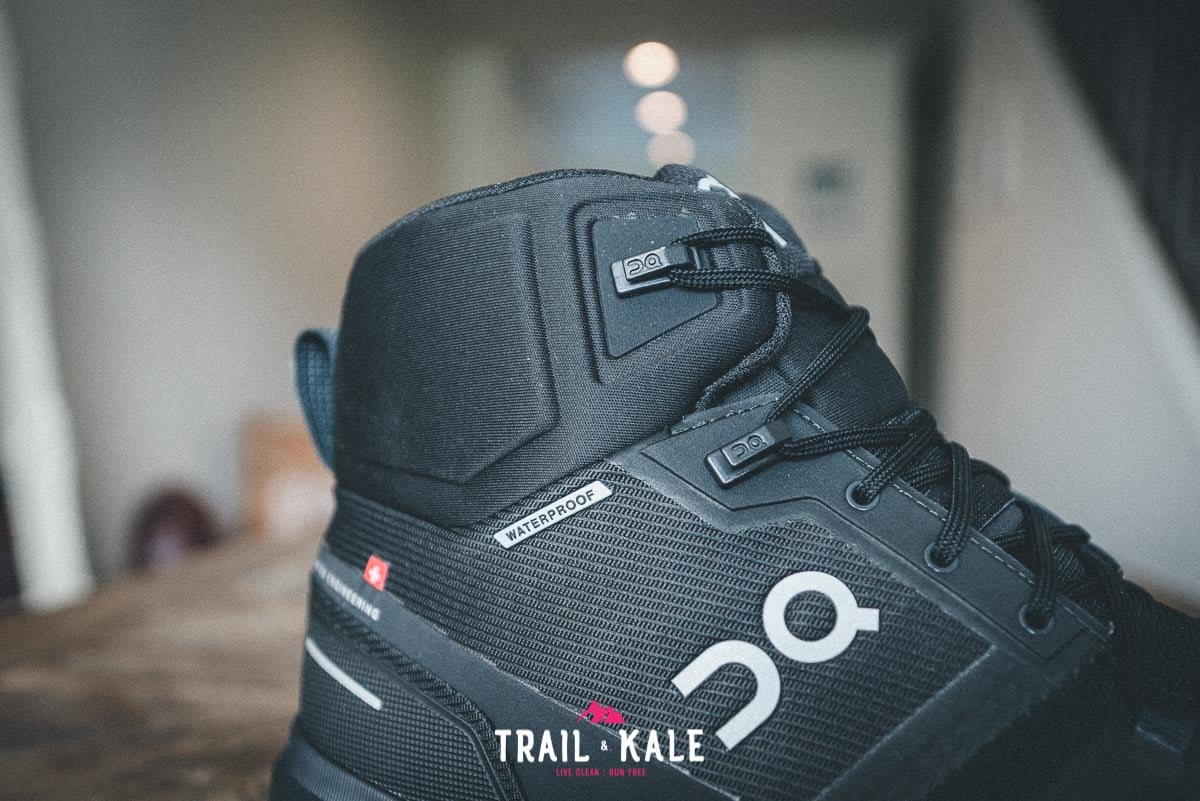 On Cloudrock Waterproof review trail running trail and kale wm 10