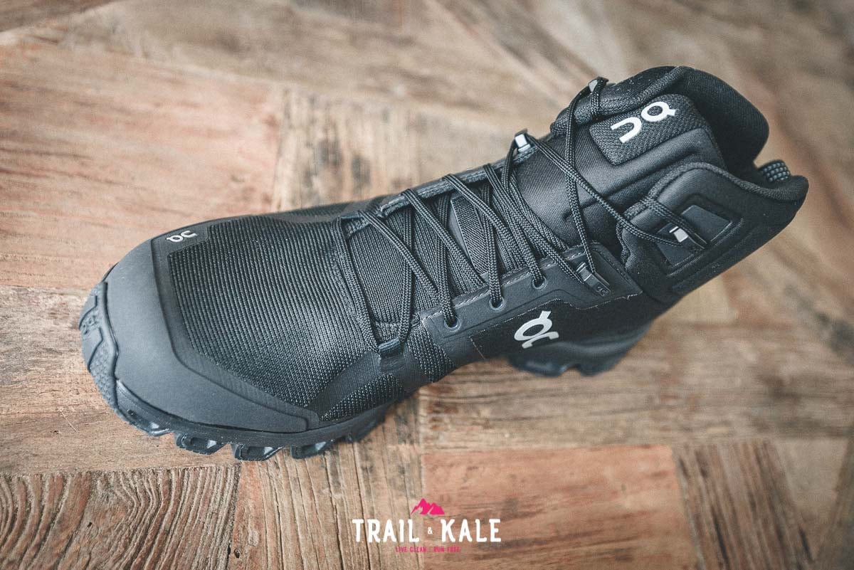 On Cloudrock Waterproof review trail running trail and kale wm 11