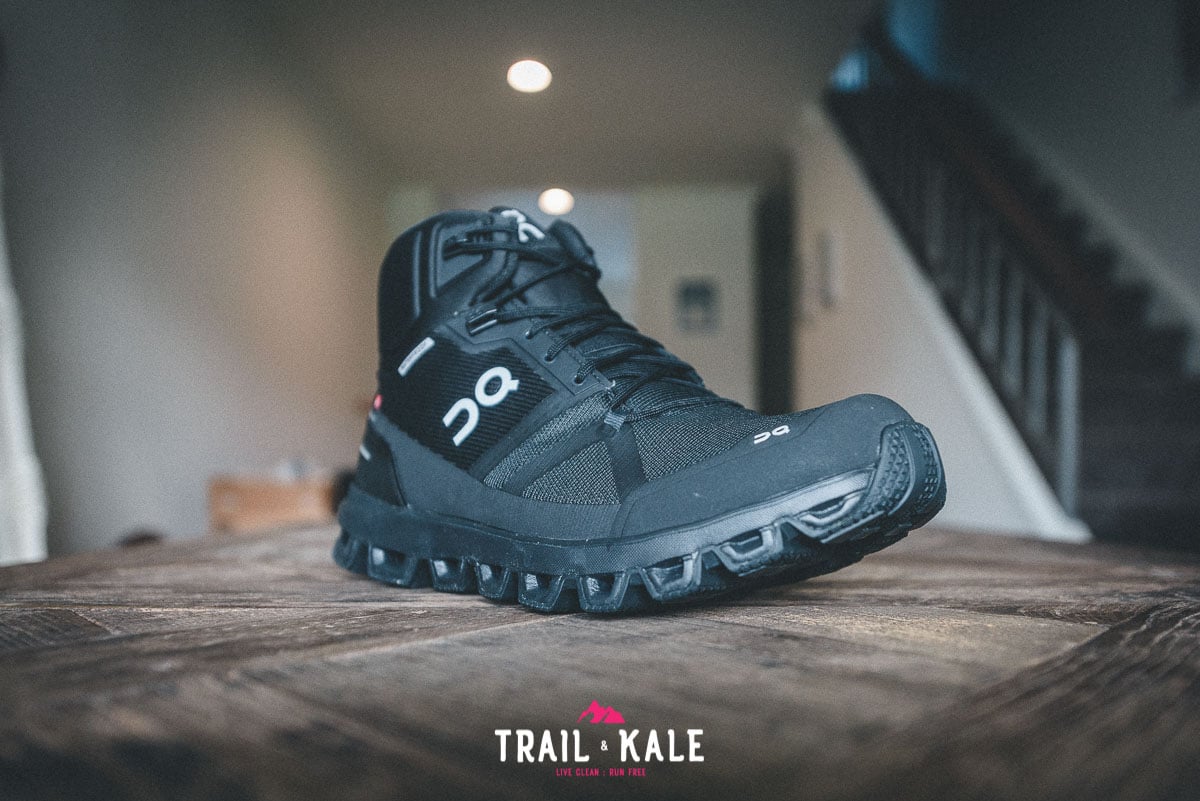 On Cloudrock Waterproof review trail running trail and kale wm 2