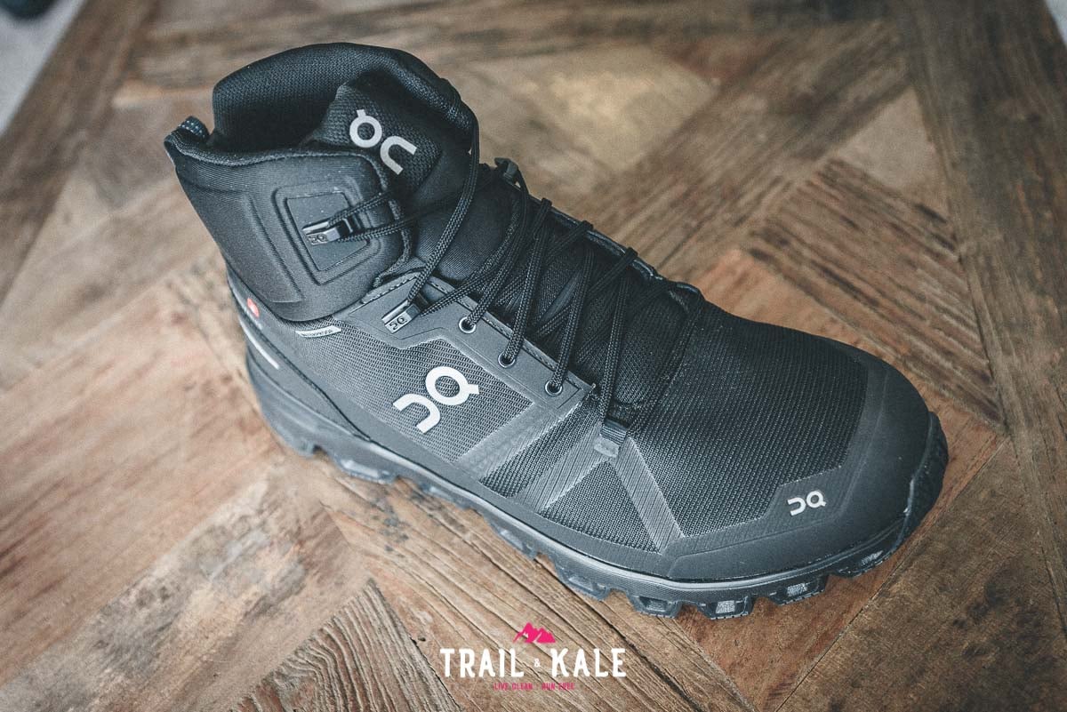 On Cloudrock Waterproof review trail running trail and kale wm 9
