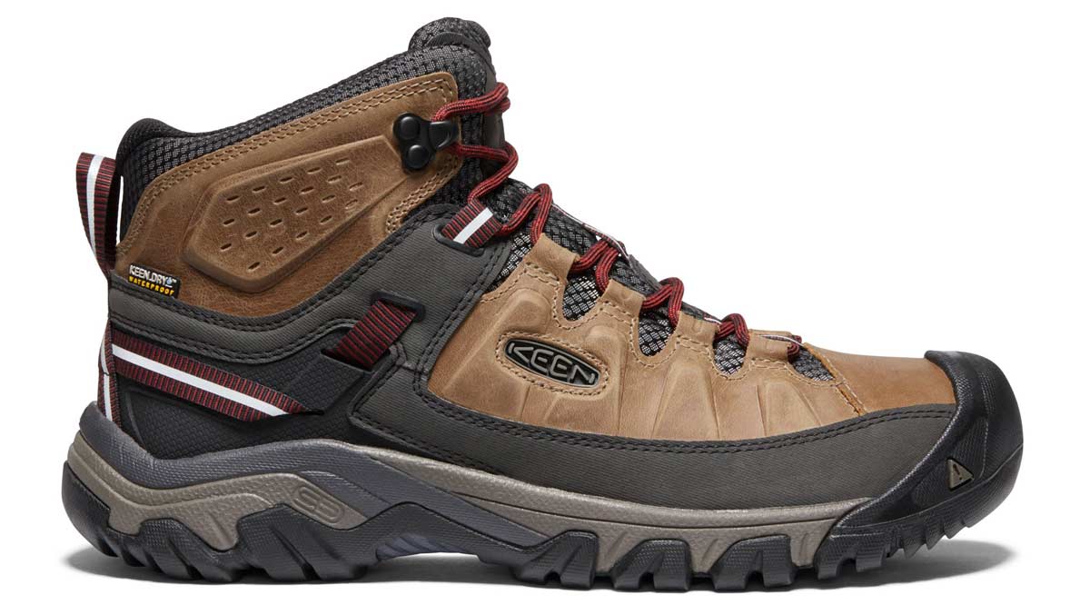 Keen Targhee III Waterproof Mid best hiking boots trail and kale | Hiking Boot Reviews