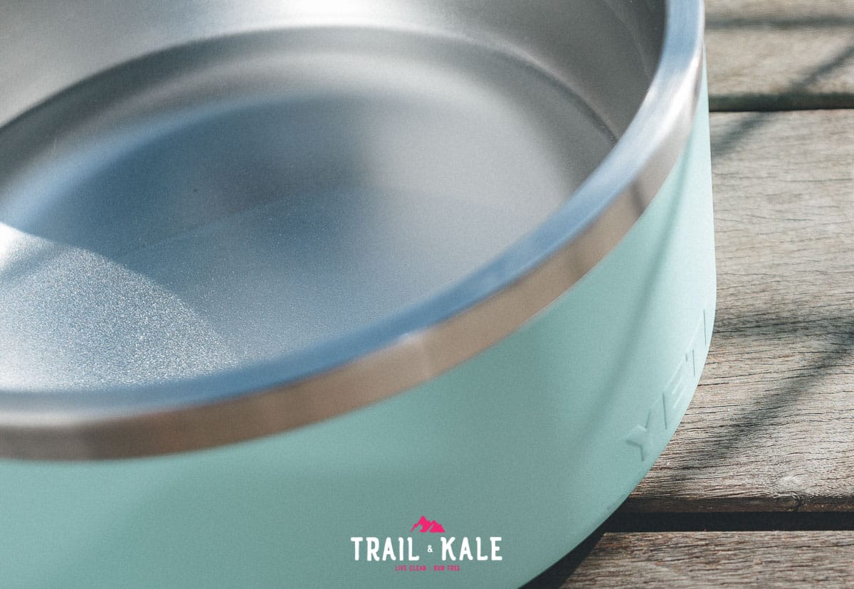YETI Boomer Dog Bowl Review trail dogs trail and kale wm 7