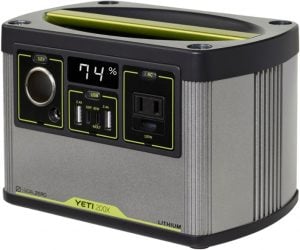 Goal Zero Yeti 200X Power Station The Best Camping Gear to have for an Emergency Trail and Kale
