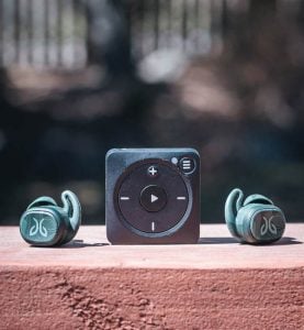 Jaybird VISTA with Mighty Audio Father's Day gift ideas - trail and kale
