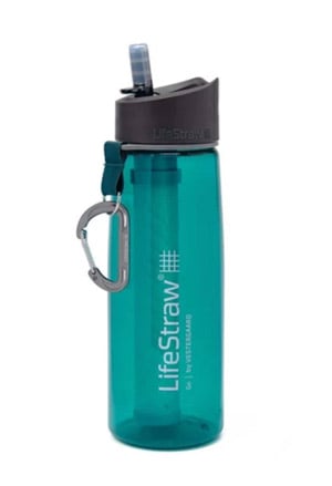 LifeStraw GO Filter bottle climate neutral gifts for Earth Day Trail and Kale 2
