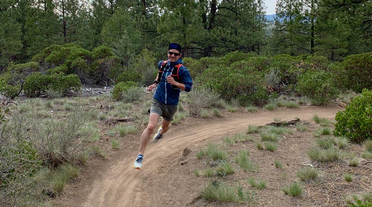 Alastair Running in Bend Oregon Why you should take your phone running