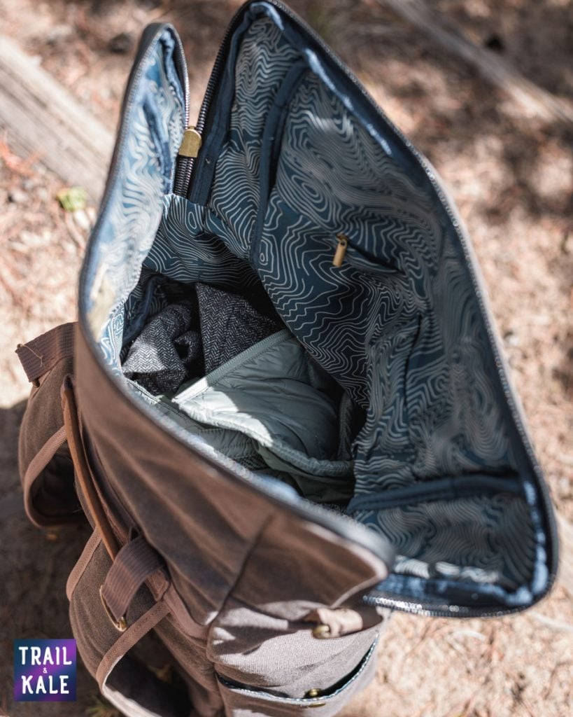 Revelry Drifter Backpack review trail and kale web wm 35