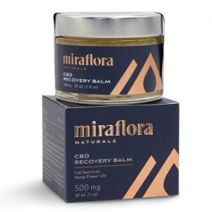 Miraflora CBD Recovery Balm Best CBD Balms For Athletes Trail Kale