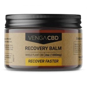 Venga CBD Recovery Balm Best CBD Balms For Athletes - Trail Kale