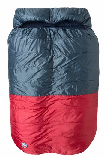 Big Agnes Sleepy Bear 35 Double Sleeping Bag For Couples Trail and Kale