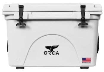 Orca 40QT Cooler White Trail and Kale