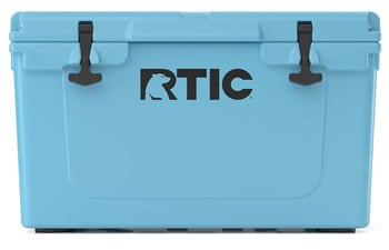 RTIC 45 QT Hard Cooler - Keep food and drinks cold on camping trips - Trail and Kale