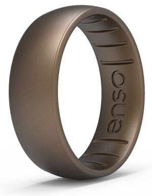 Enso Rings Mens Silicone Ring 2 Best Silicone Wedding Bands Trail and Kale