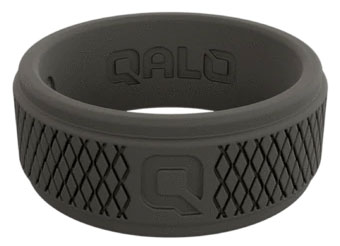 QALO Rings mens black silicone ring Best Silicone Wedding Bands Trail and Kale