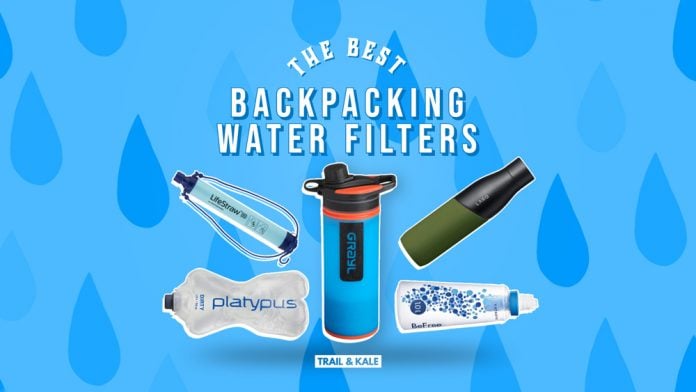the best backpacking water filters and purifiers Trail and Kale