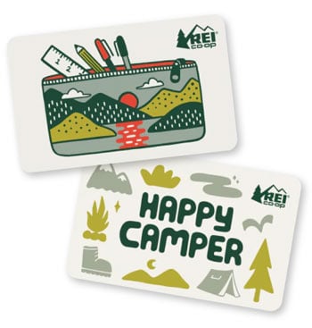 REI gift card Best gifts for people who love camping hiking