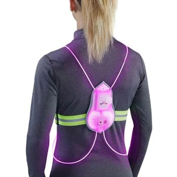 Led Light Up Running Vest Reflective Vest For Walking At Night