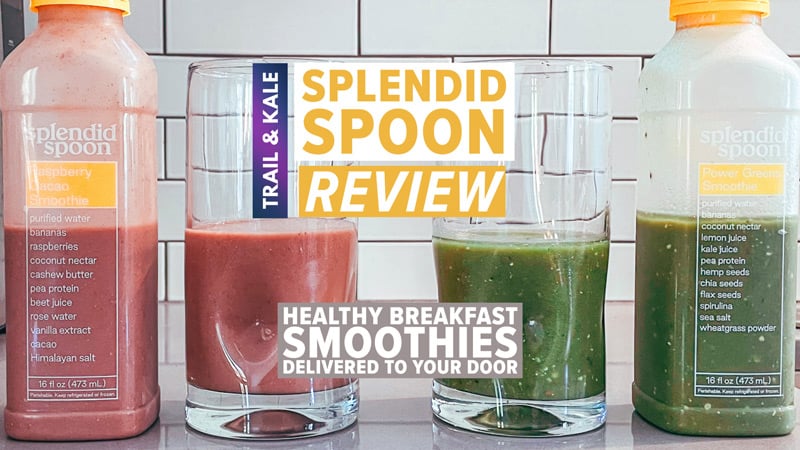 Splendid Spoon Review Healthy Breakfast Smoothies Trail and Kale