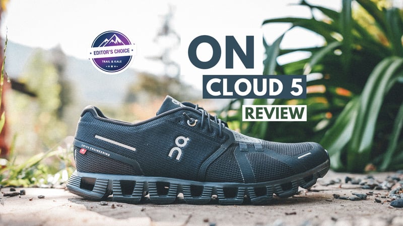 On Running Cloud 5 Women's Speed Lace Up Mesh Running Shoes In