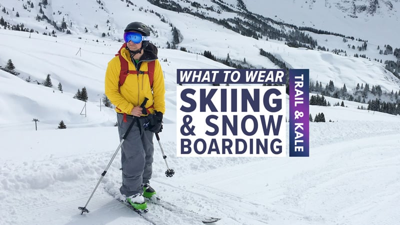 What To Wear Skiing Snow Boarding Trail and Kale alt