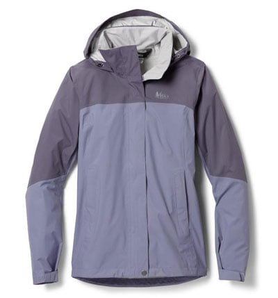 What to wear hiking waterproof rain jacket trail and kale