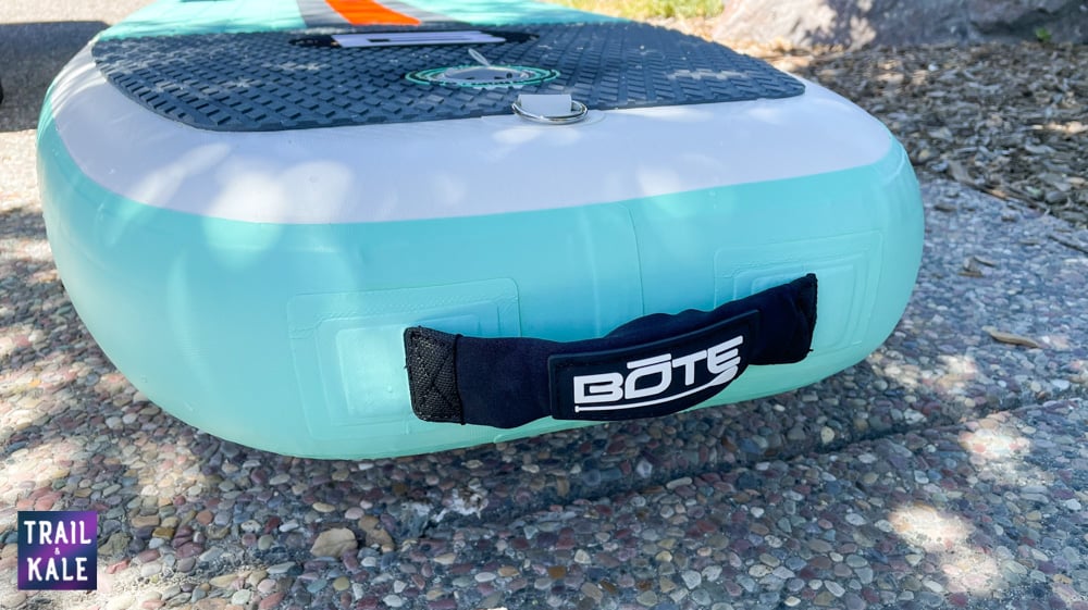 BOTE Breeze Aero review inflatable SUP for beginners Trail and Kale web wm 16