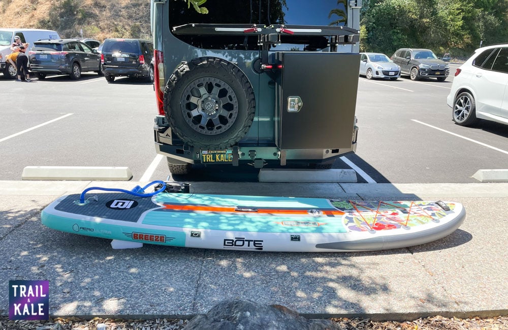 BOTE Breeze Aero review inflatable SUP for beginners Trail and Kale web wm 4