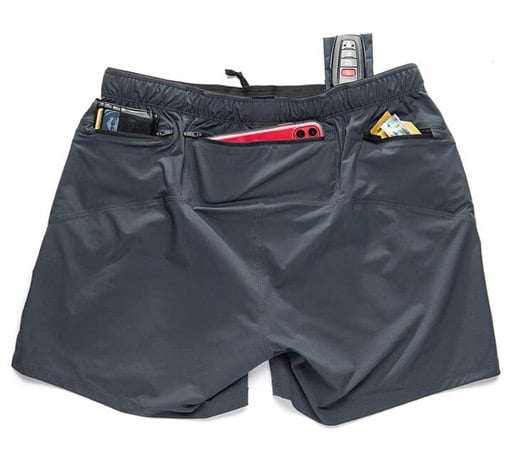 Path Projects Sykes PX are the best running shorts for men - back pockets