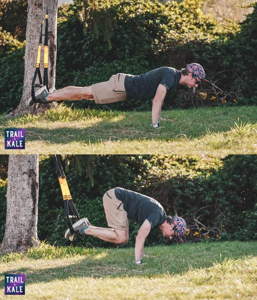 TRX Atomic Push Up Move Trail and Kale