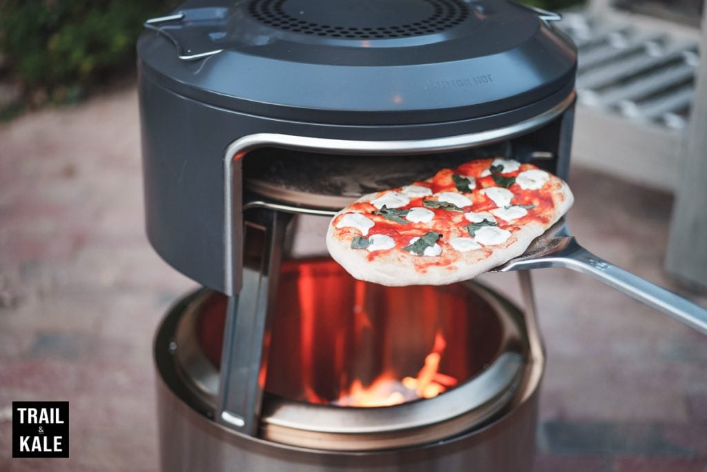 Solo Stove Pi Fire Review The firepit pizza oven by Trail and Kale watermarked 32