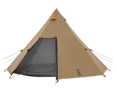 DOD Outdoor Japanese Camping Tent Ichi One Pole Tent 2