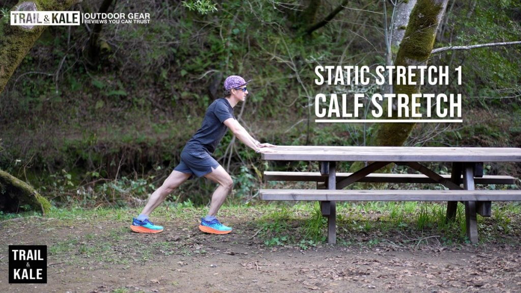 Best stretches for runners static stretch 1 CALF STRETCH