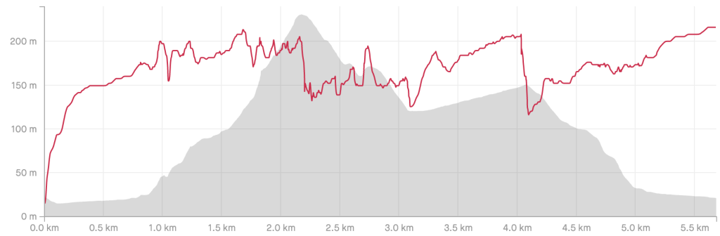 Sample running watch heart rate data for hill running how to run using heart rate training