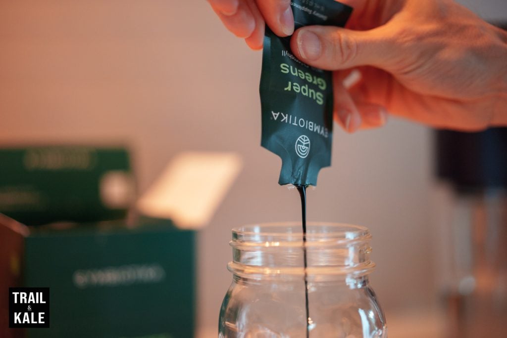 Spirulina is what gives Super Greens its deep green color